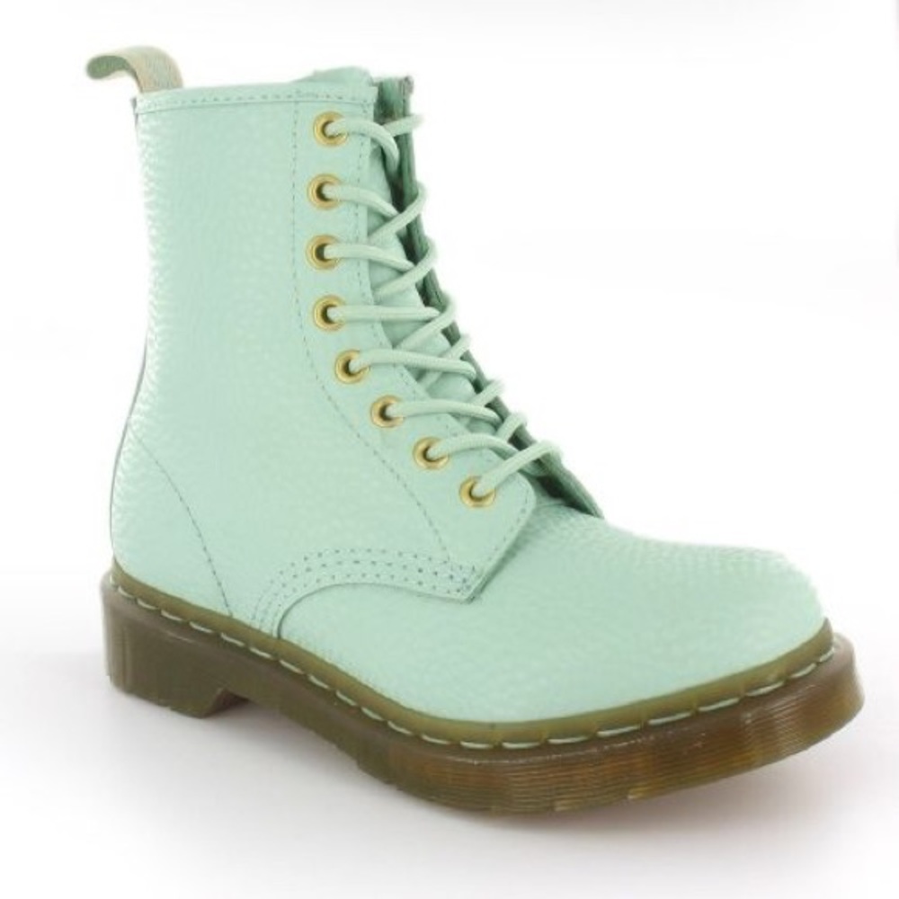 Dr. Martens 1460W Mint Green Boots
